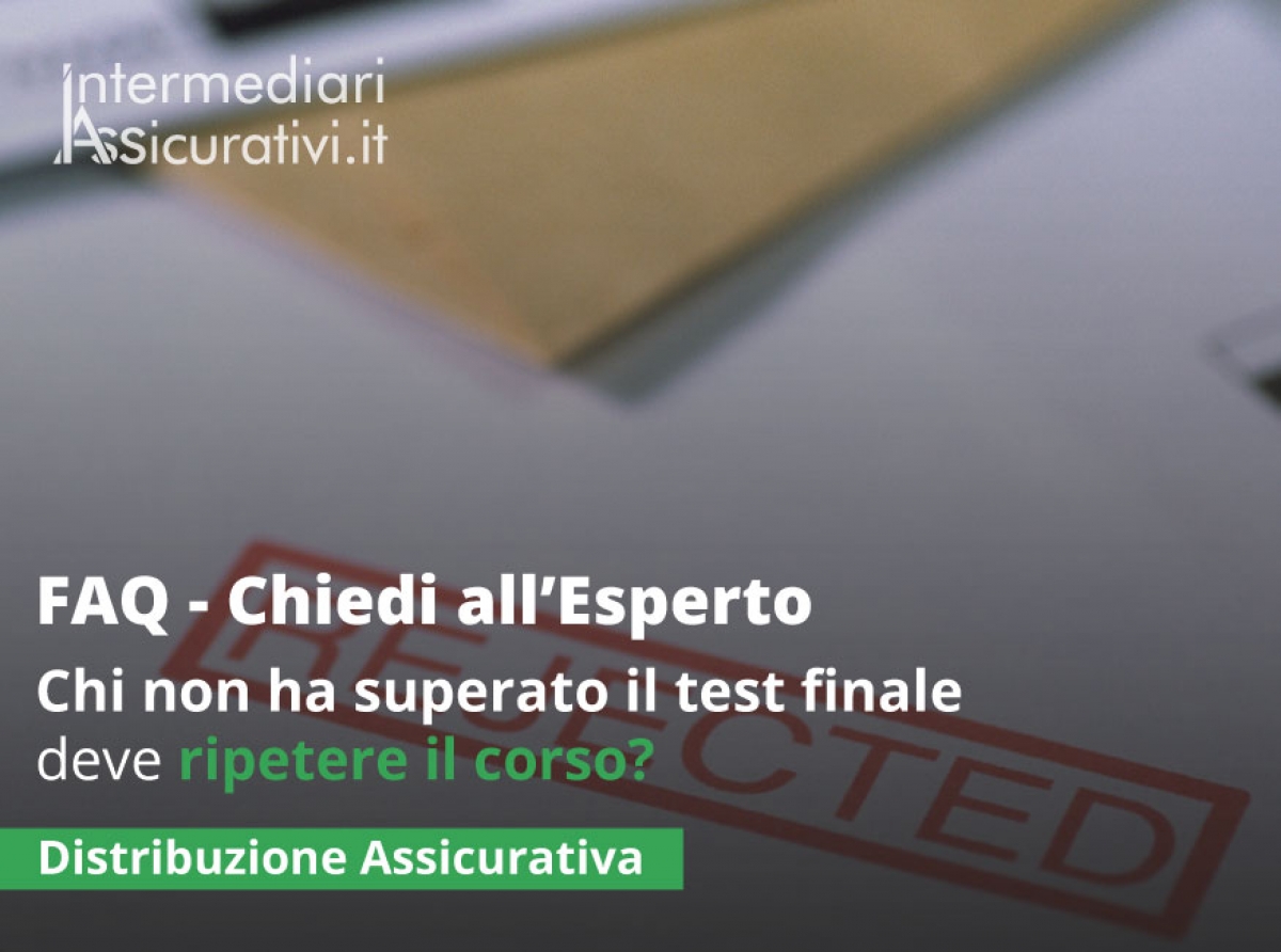 Chi non ha superato il test finale di verifica deve ripetere il corso?